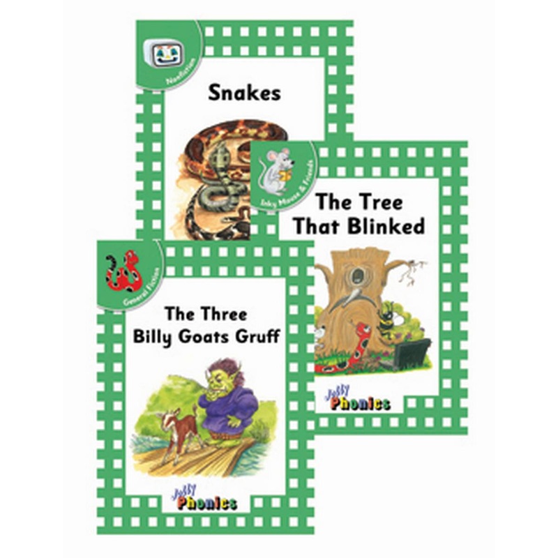 Jolly Phonics Readers Level 3 Complete Set (In Print Letters)  Fluent Readers
