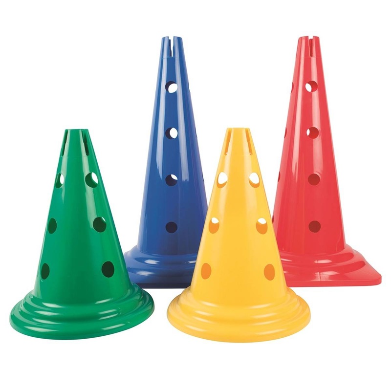 Cone with Holes 30cm  Red