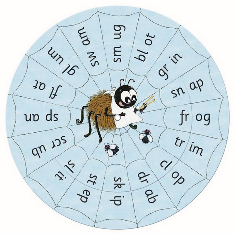 Jolly Phonics Blends Wheels