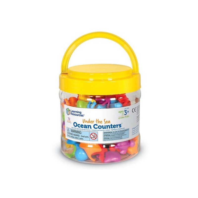 Learning Resources Under the Sea Ocean Counters Tub of 72