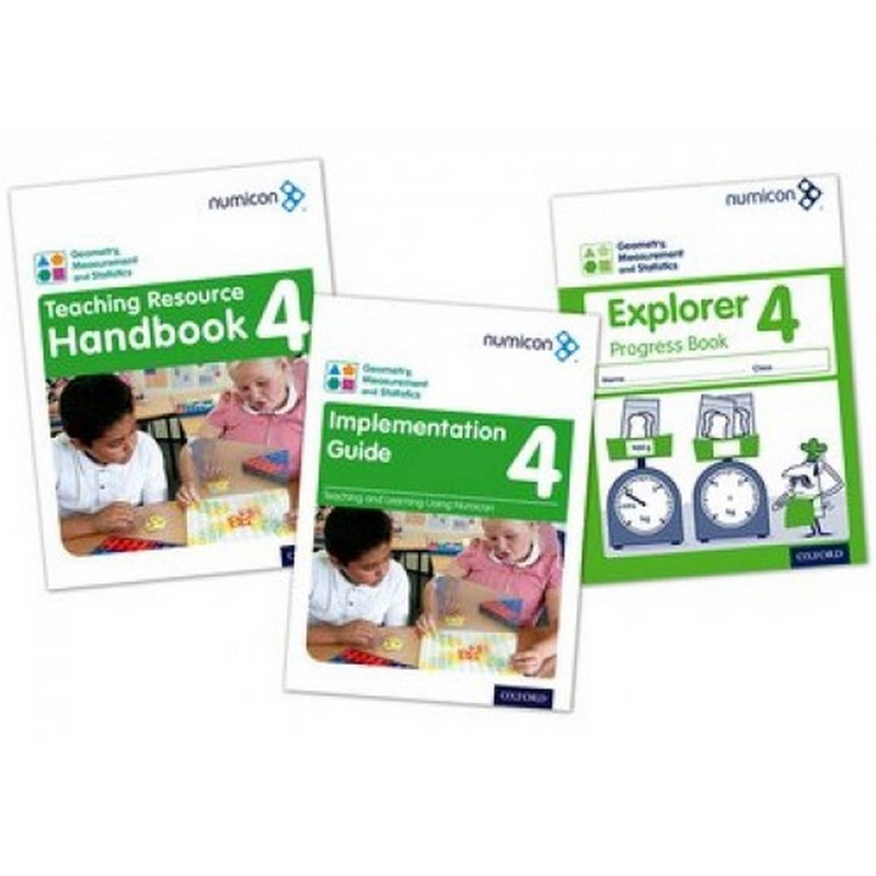 Numicon: Geometry, Measurement and Statistics 4 Easy Buy Pack