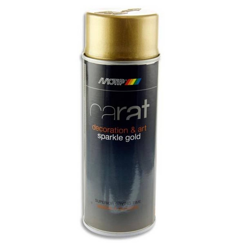 Carat 400ml Can Gold Spray Paint