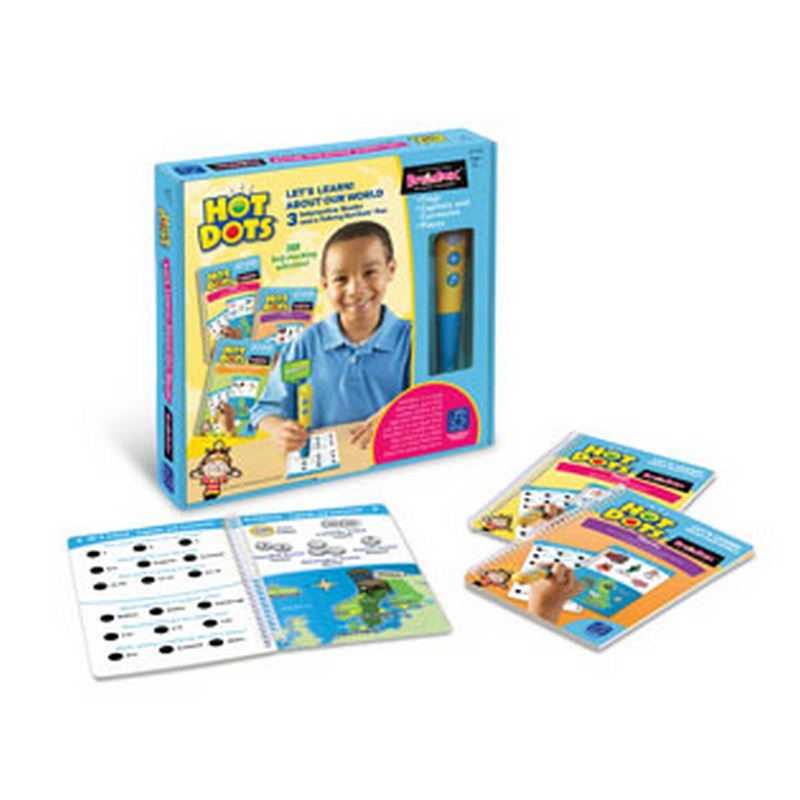 Hot Dots BrainBox Lets Learn! About Our World