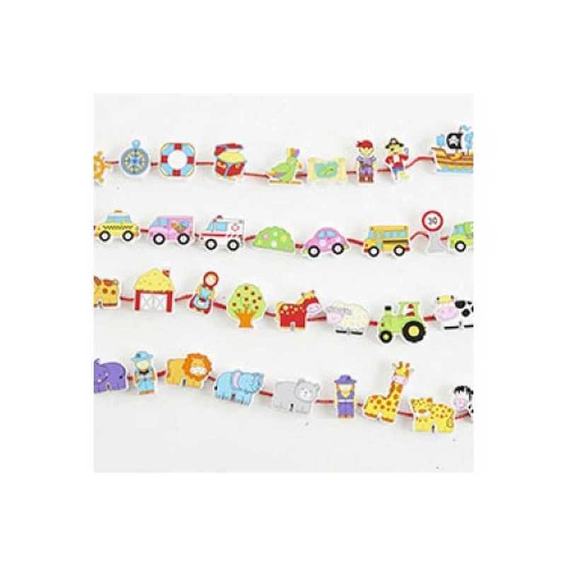 Lacing Blocks Set  Pack of 4