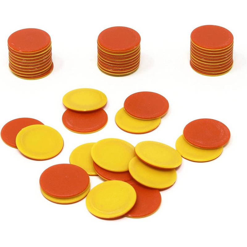 Learning Resources Red and Yellow Counters Set of 120