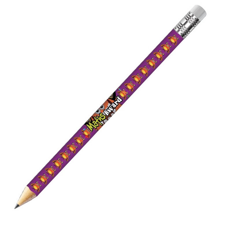 Maths Award! Praise Pencils (Pack of 10)