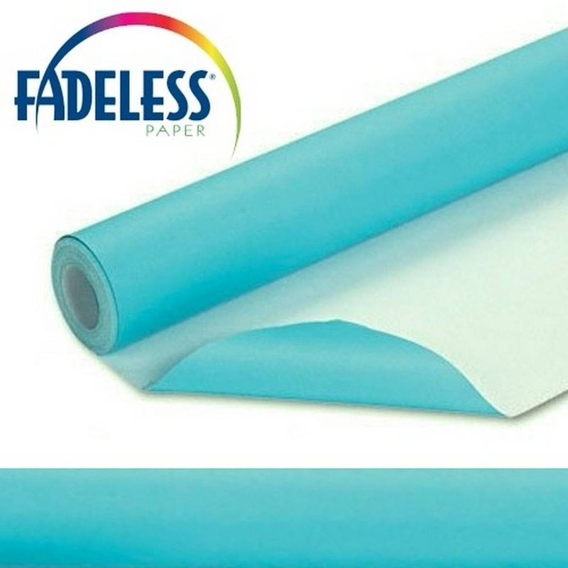 Fadeless Display Roll 1218mm x 15m Azure Blue