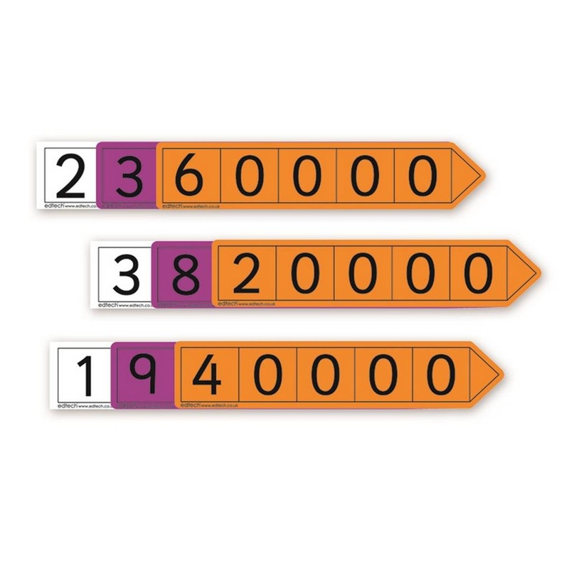 Teacher Place Value Arrows  Millions (Pack of 27)