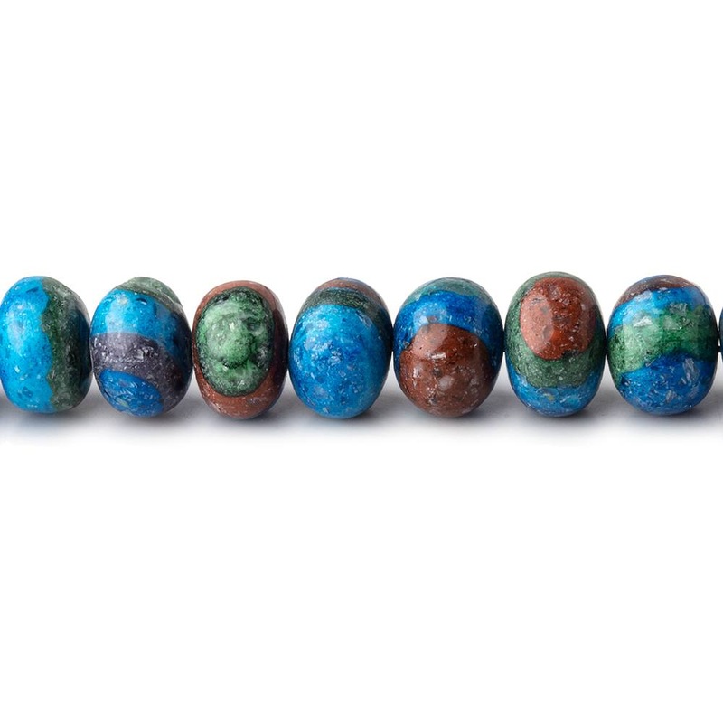 3.5-6.5mm Rainbow Calsilica Plain Rondelle Beads 17 inch 116 pieces (ONLINE ORDER ONLY)