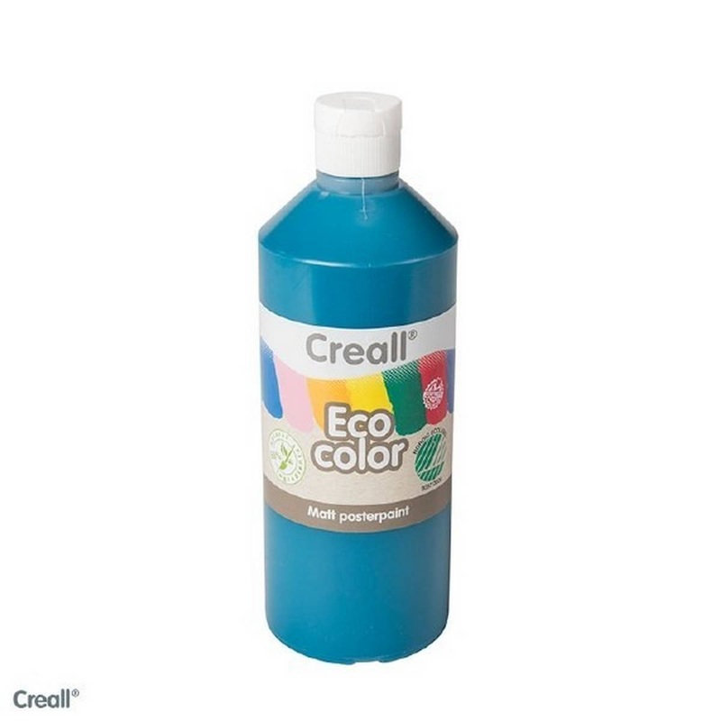 Creall 500ml Bottle Poster Paint  Turquoise
