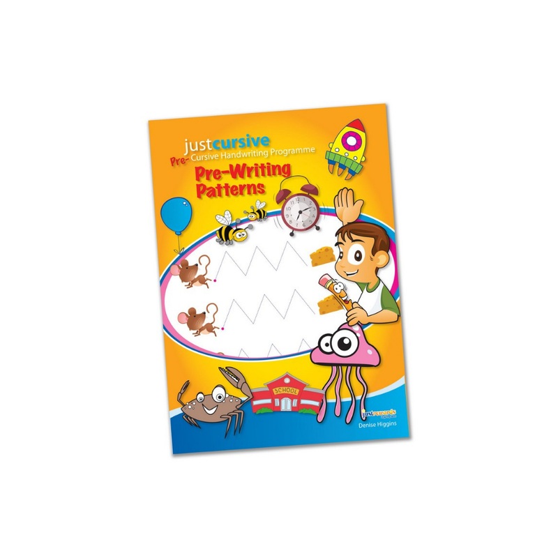 Just Cursive Handwriting Pre-Writing Patterns