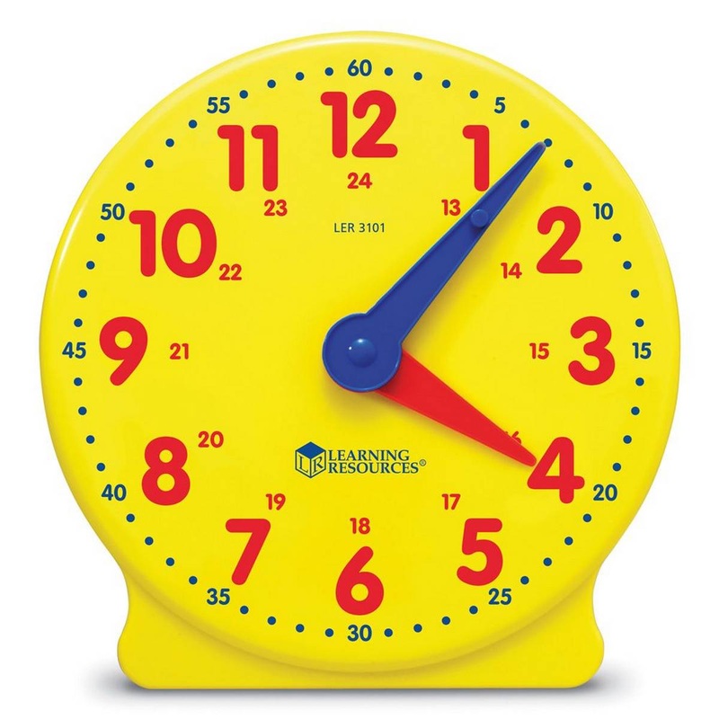 Learning Resources Big Time 24-Hour Student Clock
