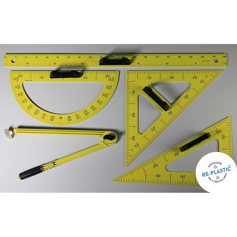 Magnetic Demo Black/White Board Kit Set of 5