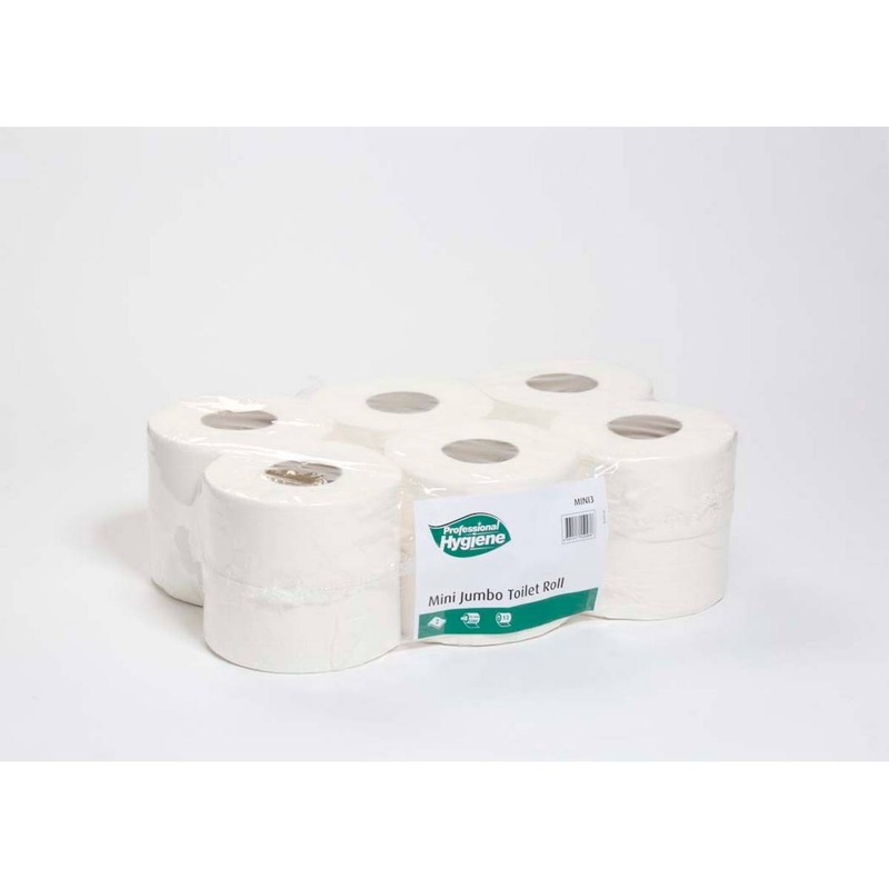 Mini Jumbo Toilet Rolls 150m (Pack of 12)