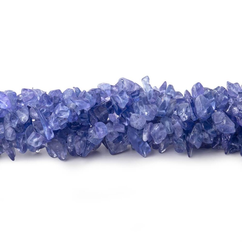 2-4mm Tanzanite Chip Beads 14 inch 200 pieces (ONLINE ORDER ONLY)