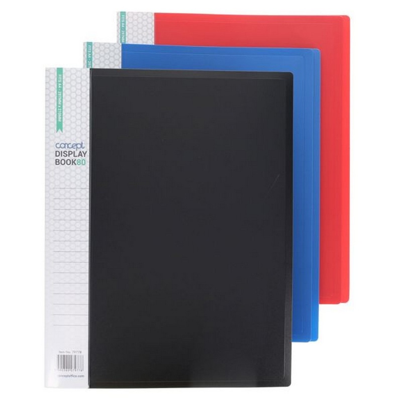 Concept A4 80 Pocket Display Book