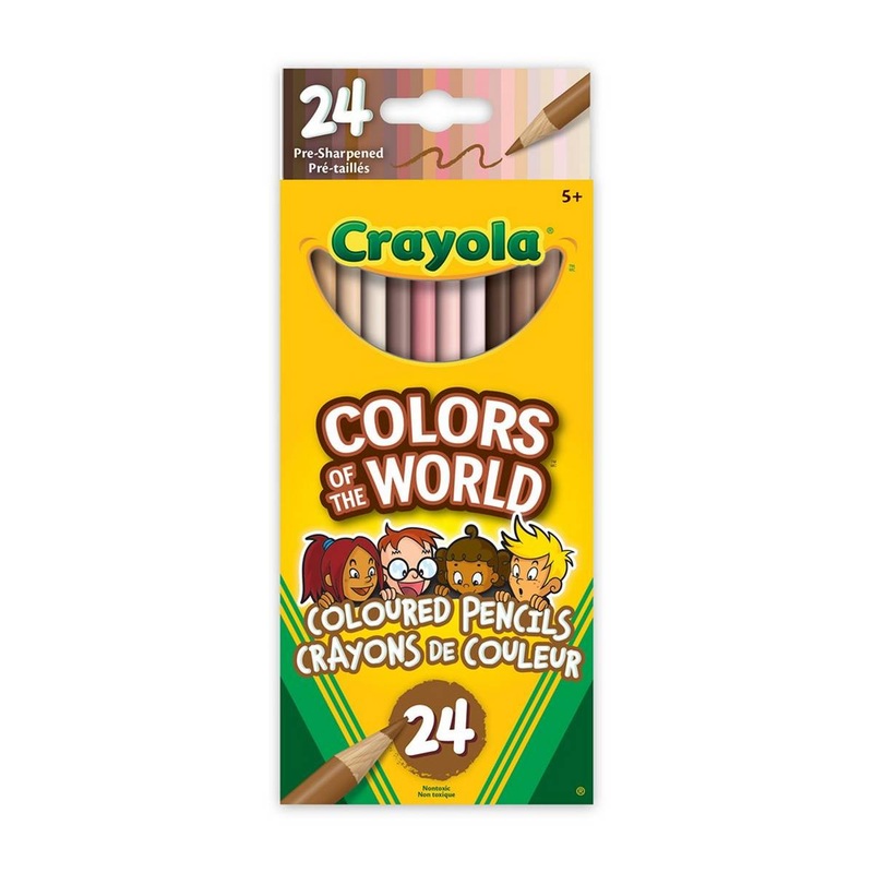 Crayola Colors of the World Coloured Pencils Pack of 24