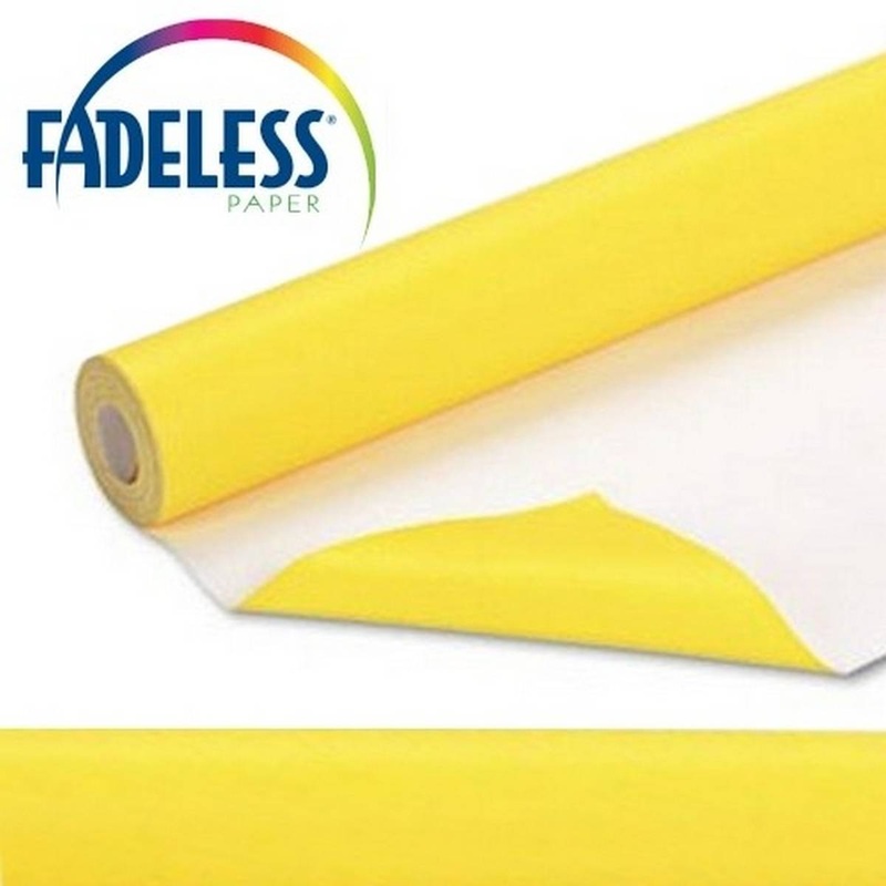 Fadeless Display Roll 1218mm x 15m Canary Yellow
