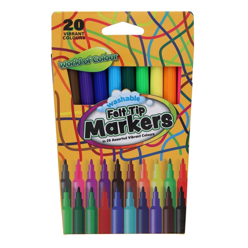 Felt Tip Markers of 20