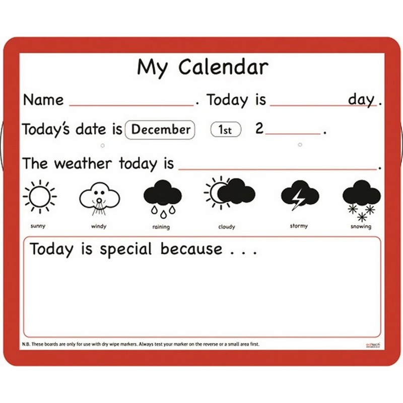 Giant Front of Class Calendar