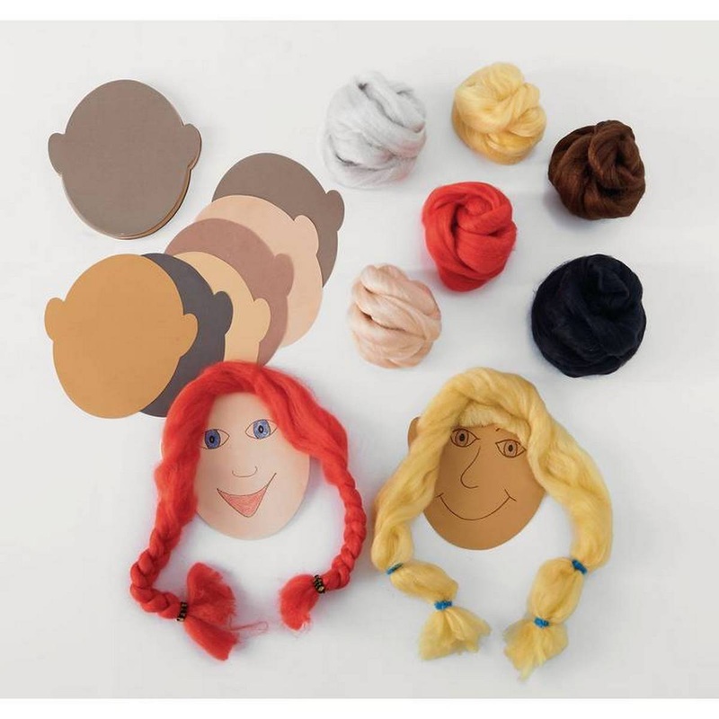 Multicultural Faces Pack of 100