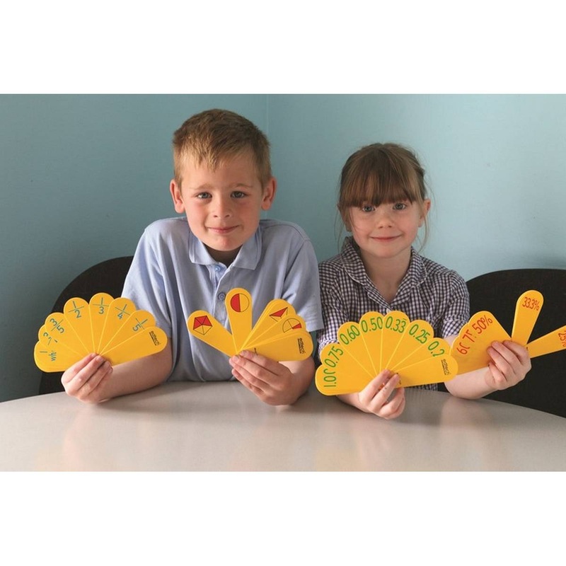 Pupil Equivalence Fans Set of 8