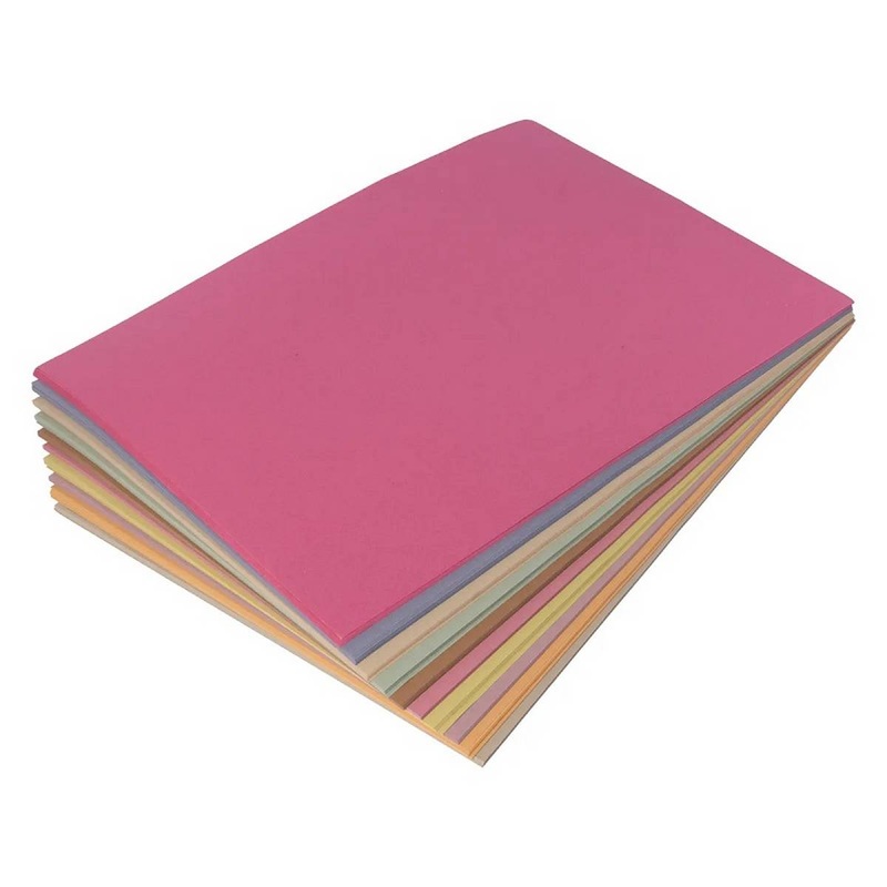 Sugar Paper 140gsm  A1  Assorted  Pack of 250