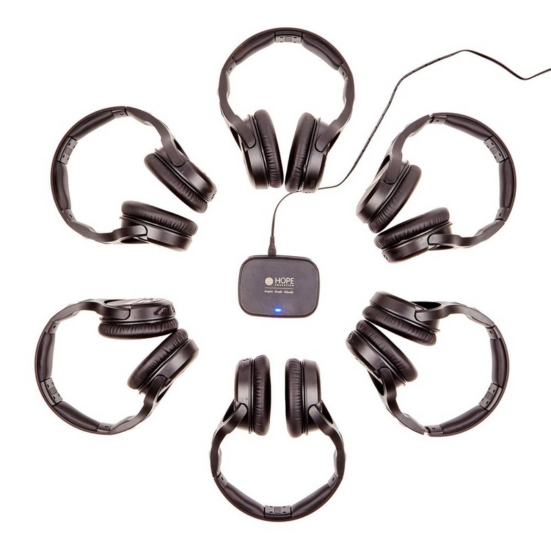 Wireless Headphones Set of 6