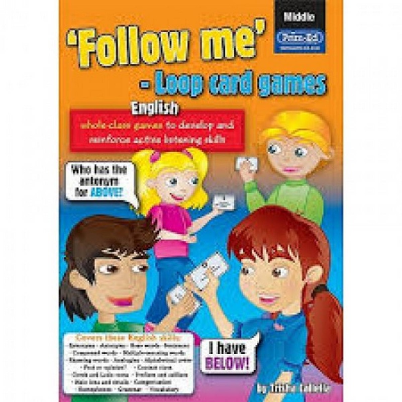 Follow Me! Loop Card Games English  Middle Primary
