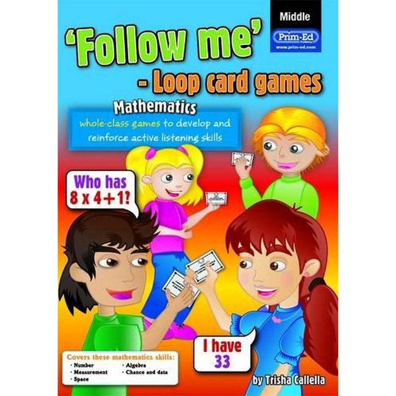 Follow Me! Loop Card Games Maths  Middle Primary