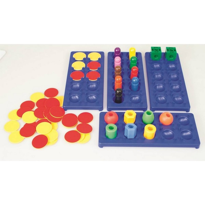 Ten Frame & 2 Colour Counters  Pack of 10
