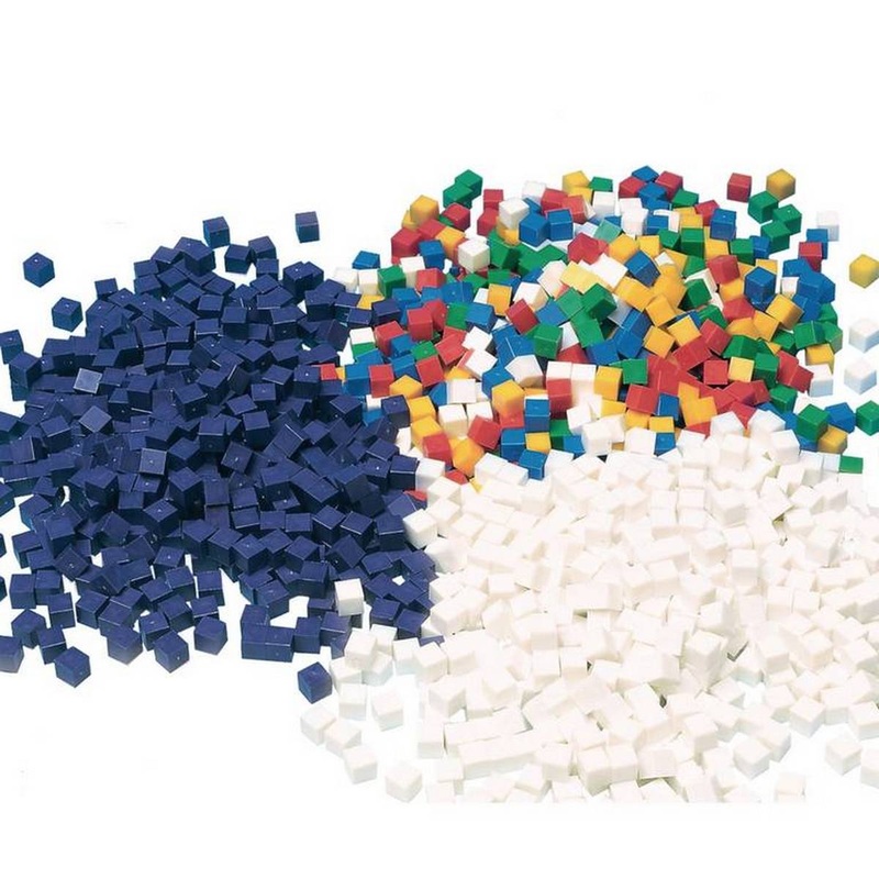 Base Ten 1cm Cubes Purple Pack of 1000