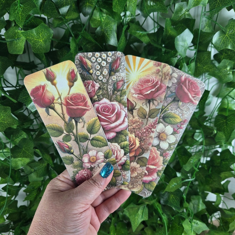 Beautiful Roses Bookmark (ONLINE ORDER ONLY)