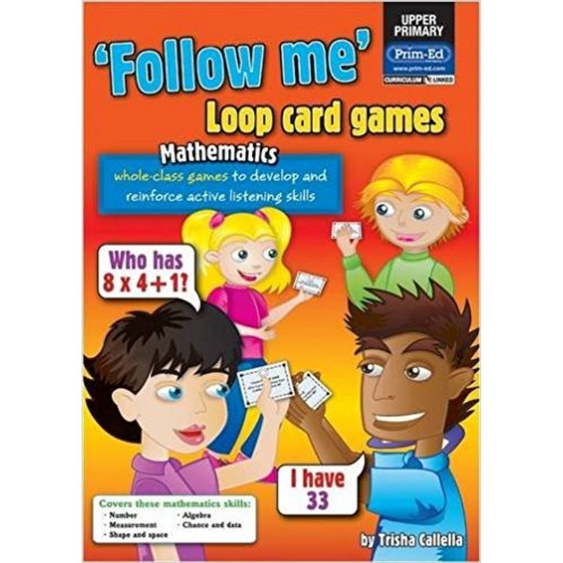 Follow Me! Loop Card Games Maths  Upper