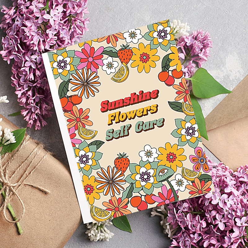 Groovy Get Well Soon Card (ONLINE ORDER ONLY)