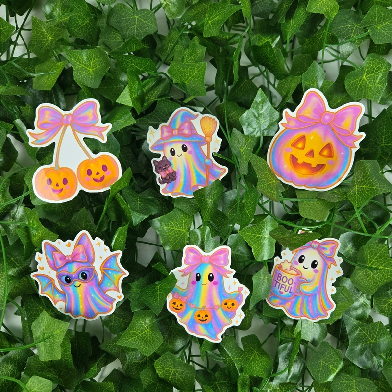 Holographic Halloween Sticker (ONLINE ORDER ONLY)