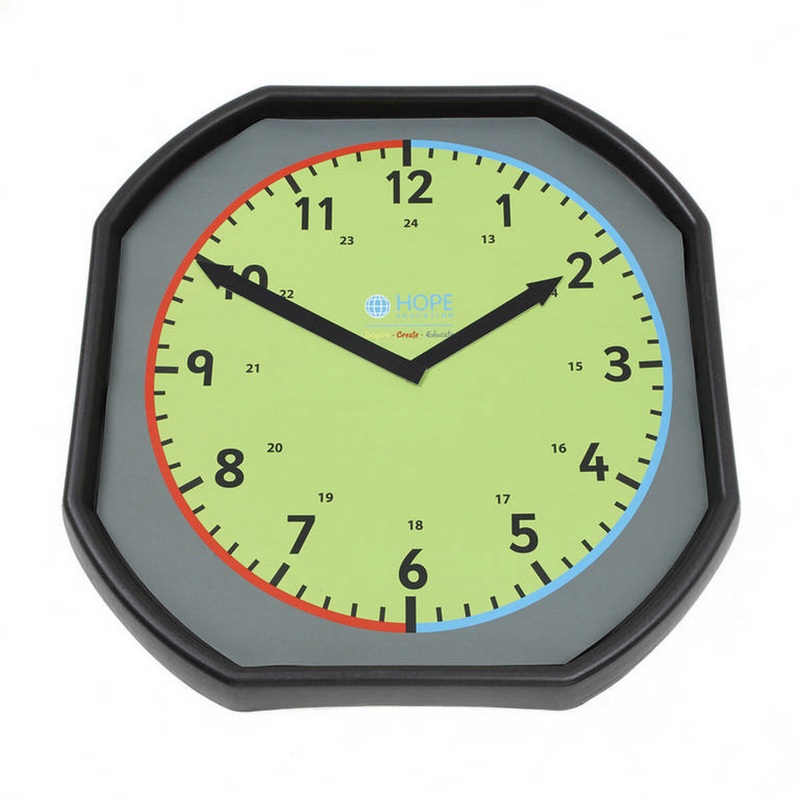 Clock Play Tuff Tray Mat