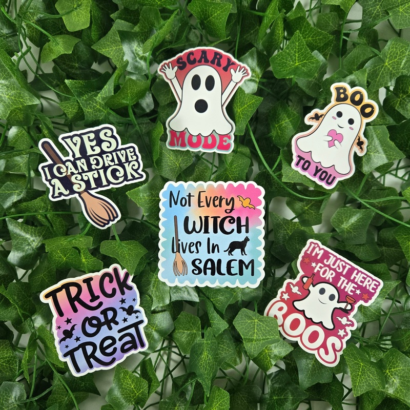 Halloween Quote Series 1 Stickers (ONLINE ORDER ONLY)