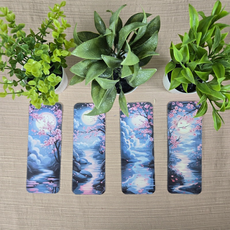 Moonlight Cherry Blossom Bookmark (ONLINE ORDER ONLY)