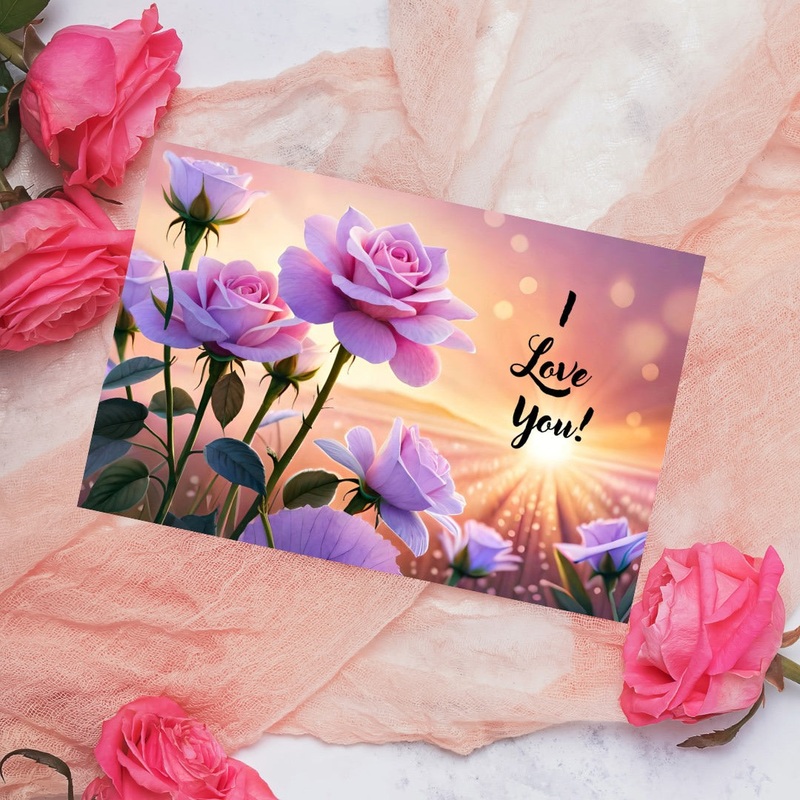 Beautiful I Love You Card (ONLINE ORDER ONLY)