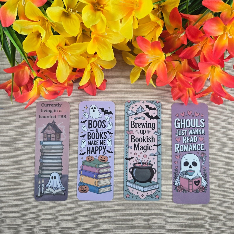 Halloween Booklover Bookmark (ONLINE ORDER ONLY)
