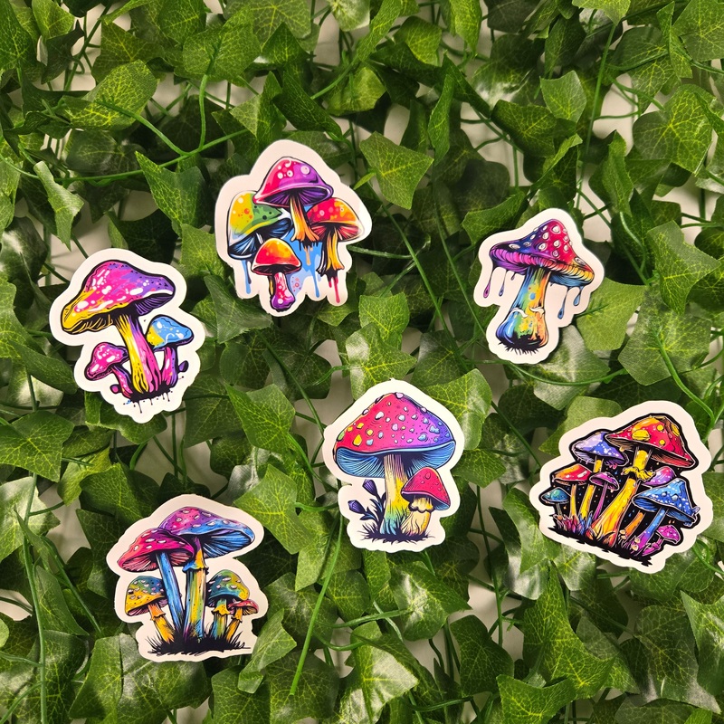 Mushroom Stickers (ONLINE ORDER ONLY)