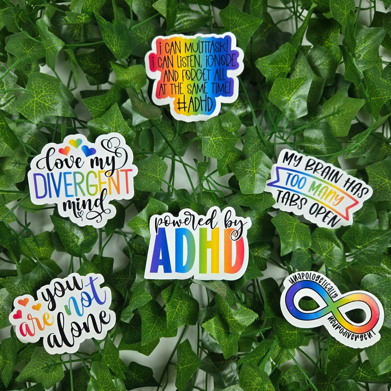 Neurodivergent Sticker Series 2 (ONLINE ORDER ONLY)