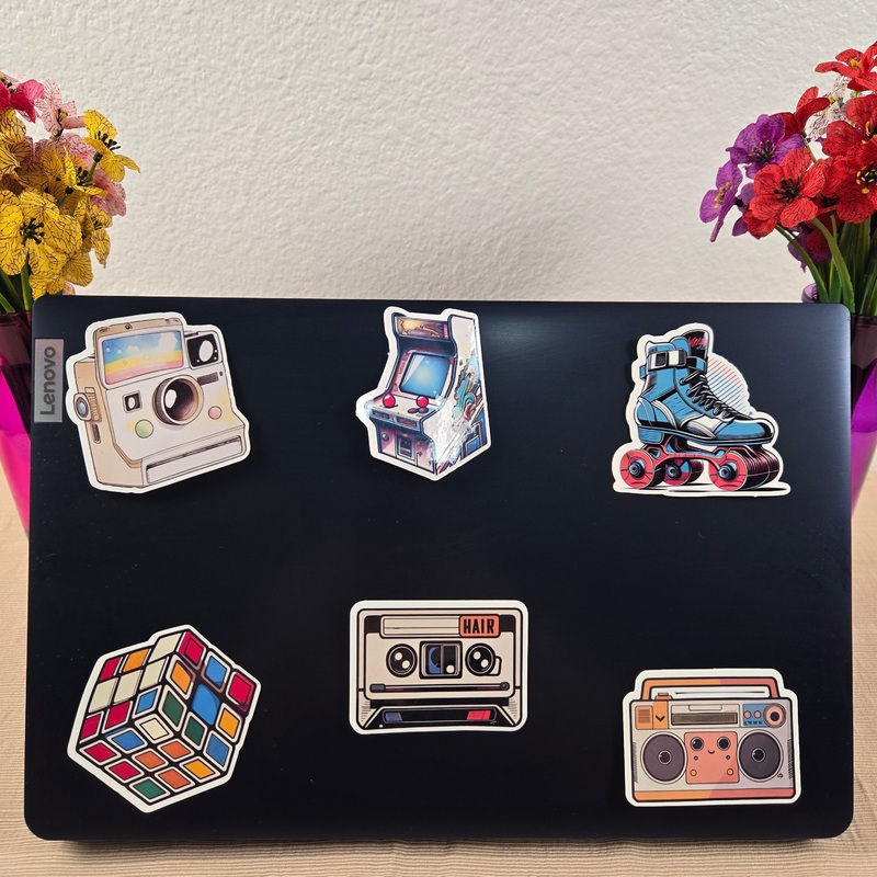 Retro 80’s Stickers (ONLINE ORDER ONLY)