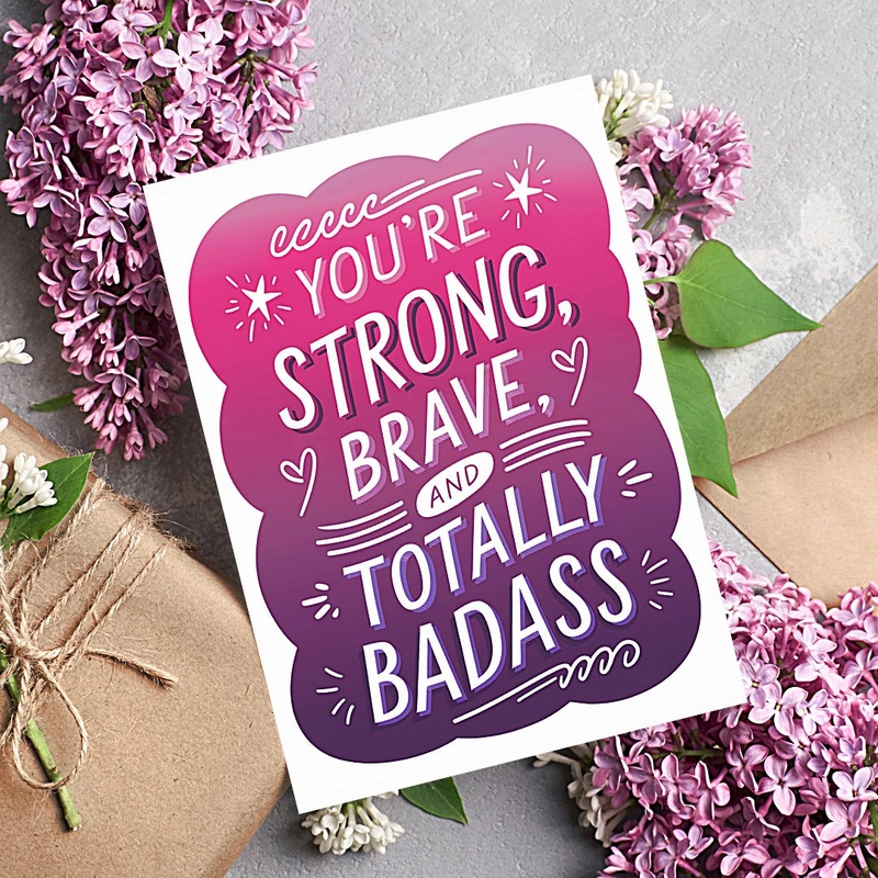 You’re Strong, Thinking of You Card (ONLINE ORDER ONLY)