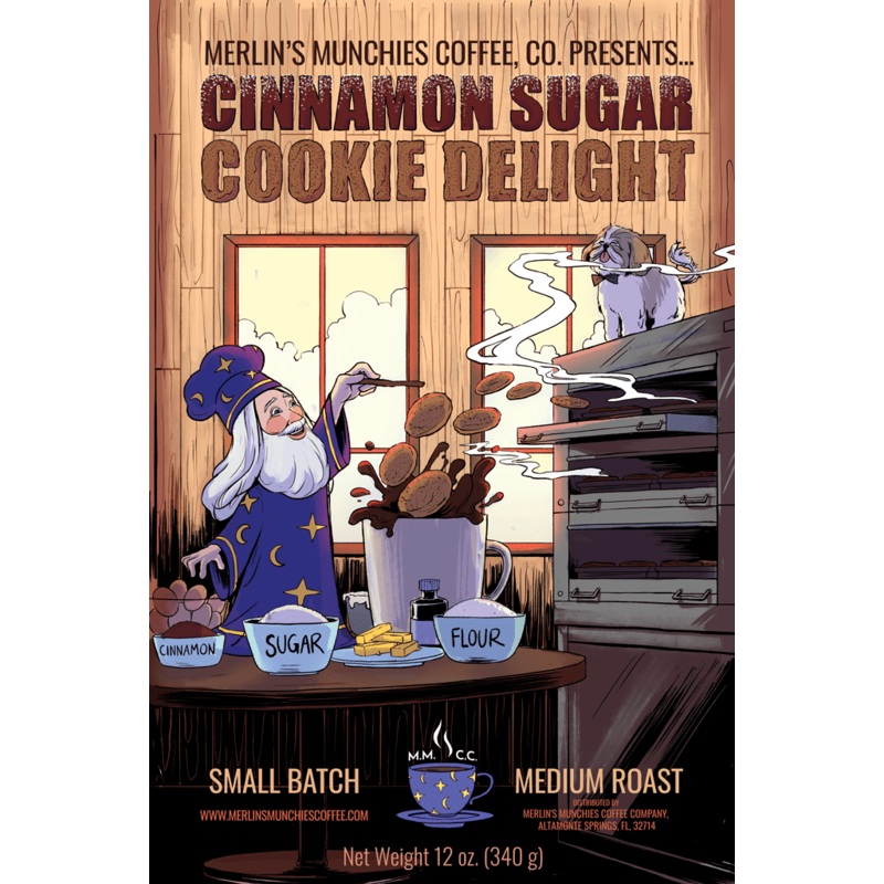 DECAF Cinnamon Sugar Cookie Delight 12 0z (ONLINE ORDER ONLY)