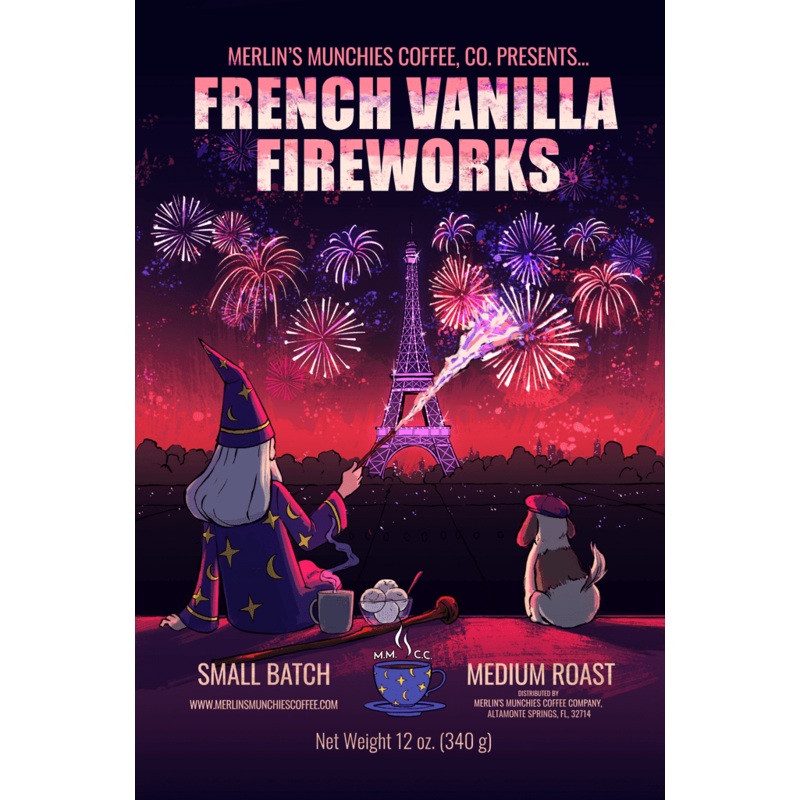 French Vanilla Fireworks 12oz (ONLINE ORDER ONLY)