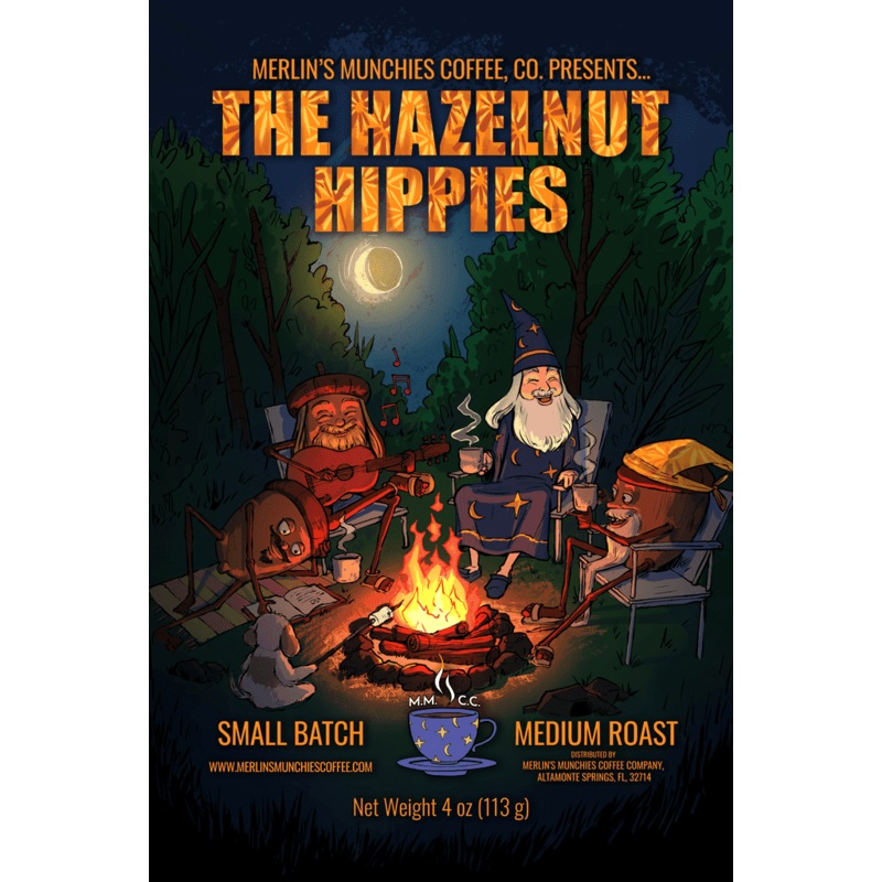 Hazelnut Hippies 12oz (ONLINE ORDER ONLY)