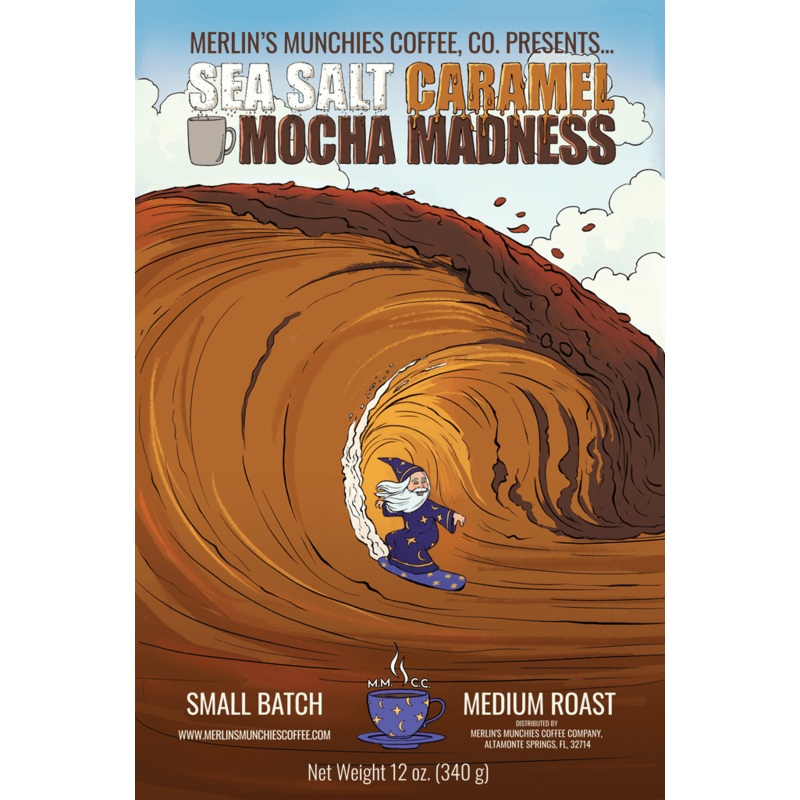 Sea Salt Caramel Mocha 12oz (ONLINE ORDER ONLY)