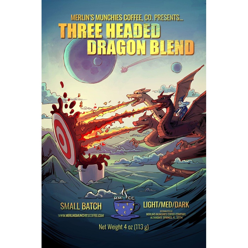 Three Headed Dragon Blend 12oz (ONLINE ORDER ONLY)